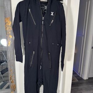 Norwegian Original Onepiece Brand Jumpsuit Pajamas Lounge in Black